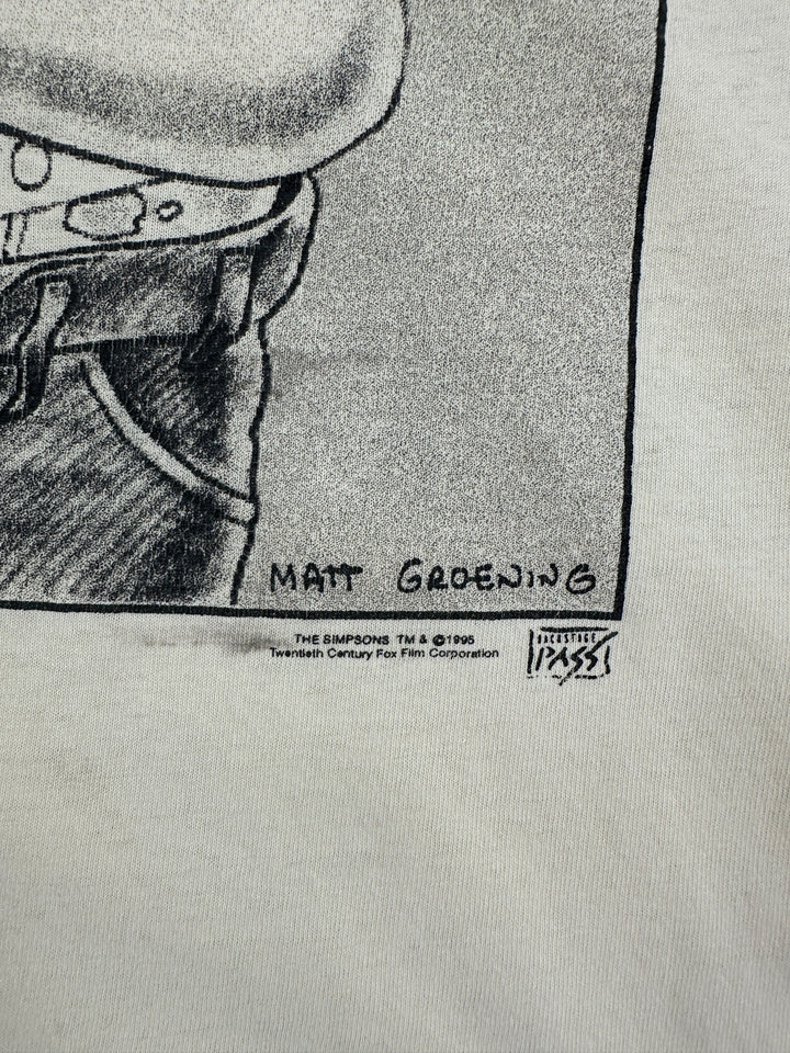 1990s Simpsons Couch Potato T-shirt