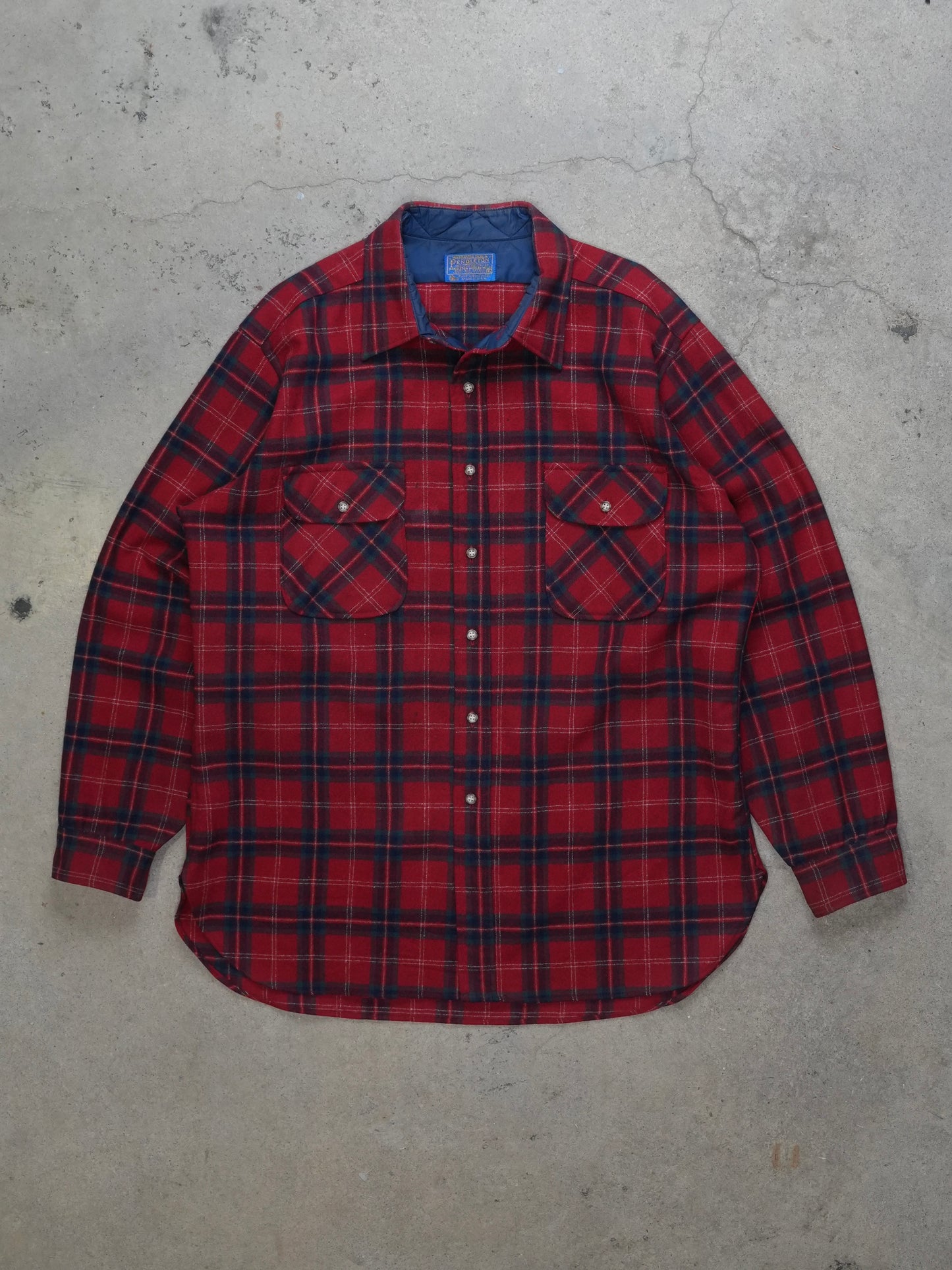1990S/2000S - PENDLETON PLAID FLANNEL SHIRT