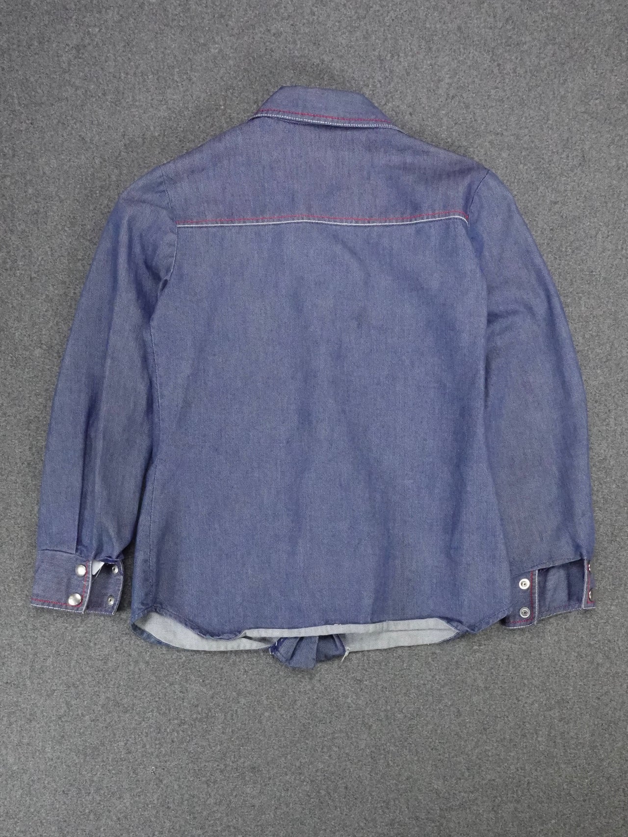 1960s - Bogart Of Texas Denim Western Shirt