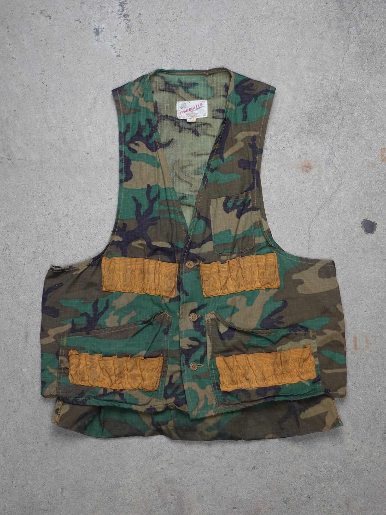 Trailblazer Sportswear Camouflage Fishing Vest (M)