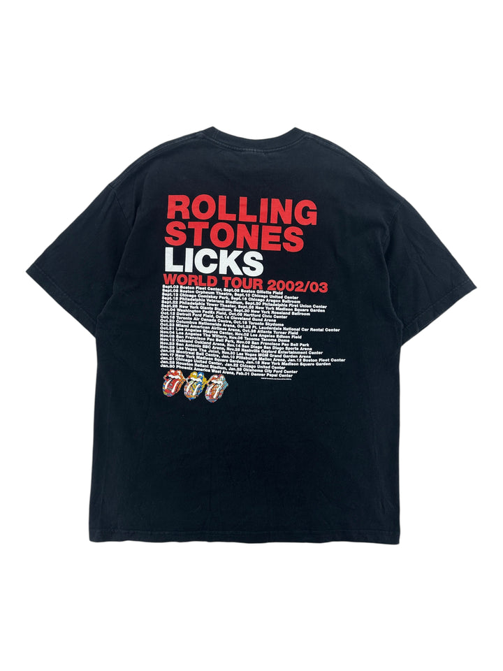 2000s Rolling Stones "Licks World Tour" T-shirt