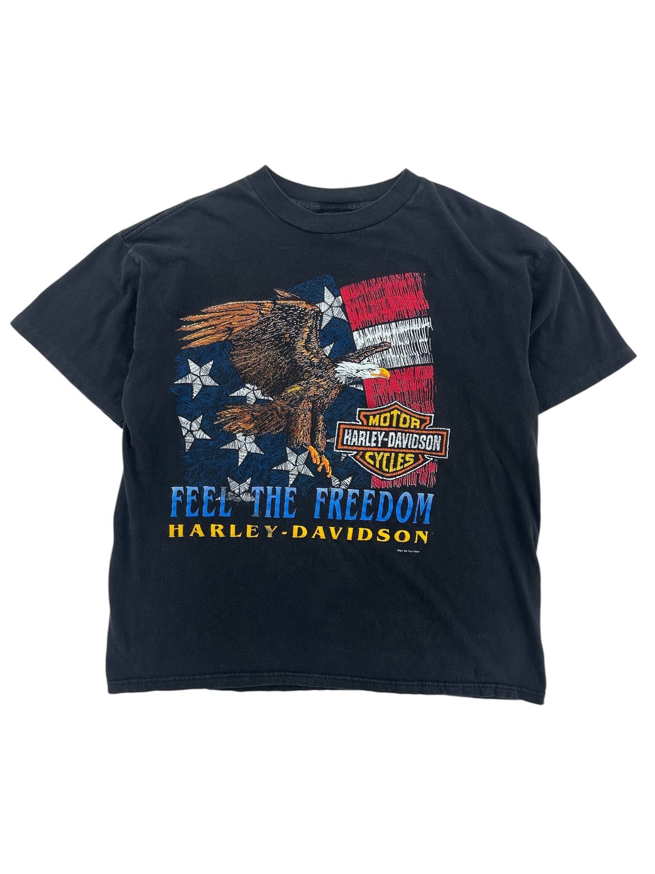1980s Harley-Davidson eagle t-shirt