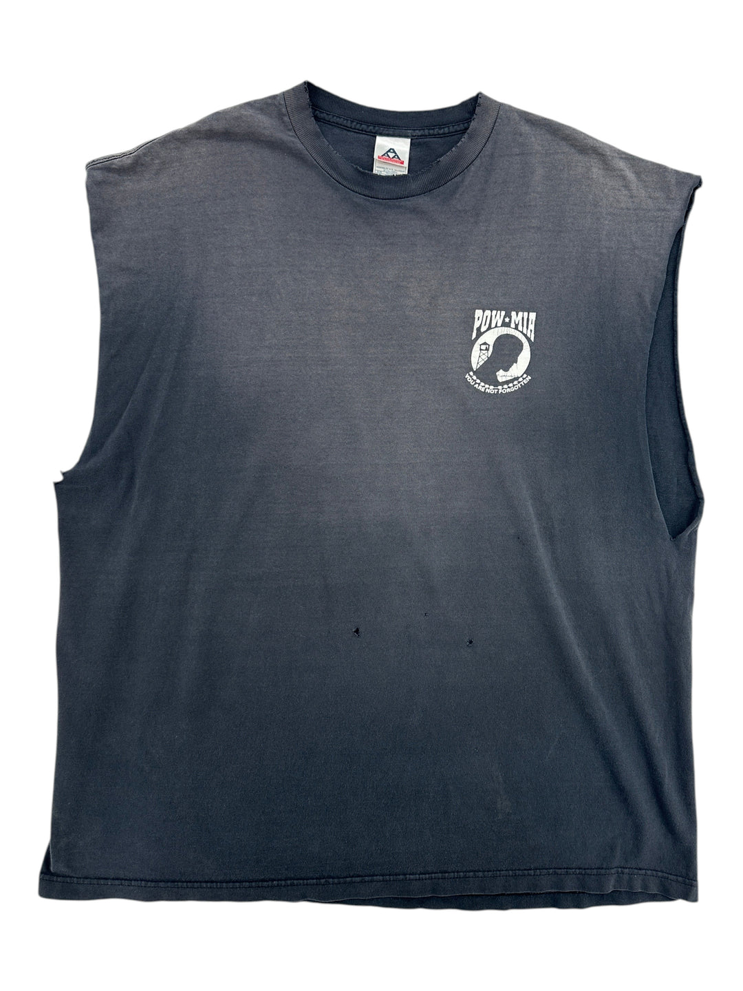 Faded Pow Mia You Are Not Forgotten Muscle T-shirt