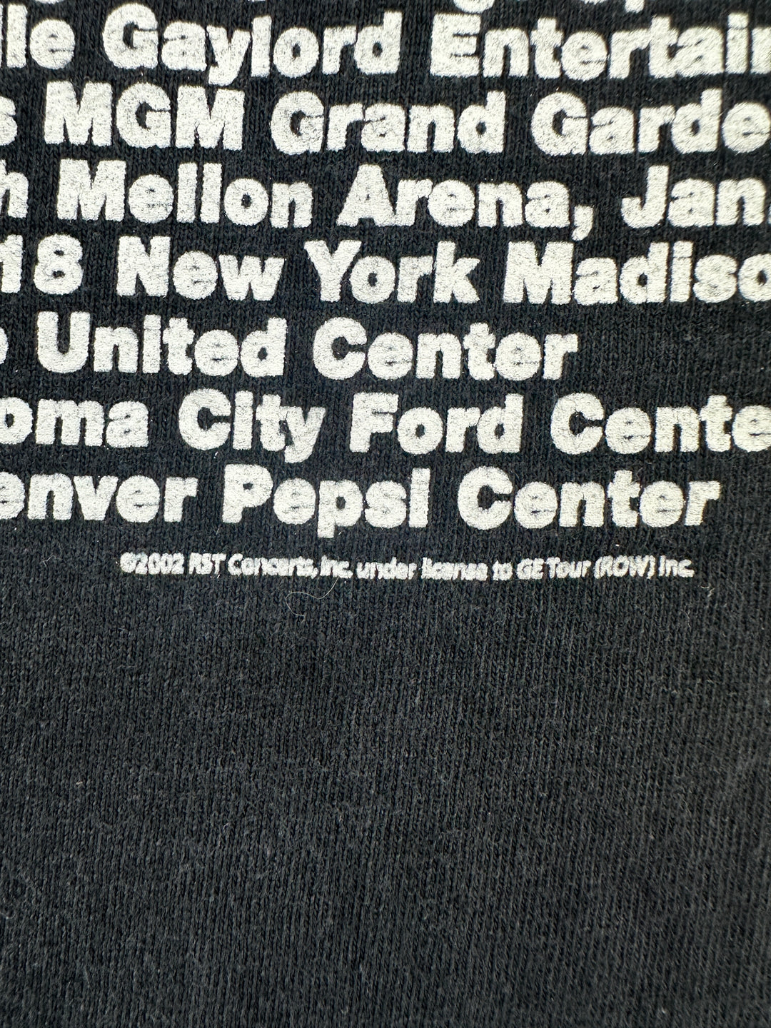 2000s Rolling Stones "Licks World Tour" T-shirt