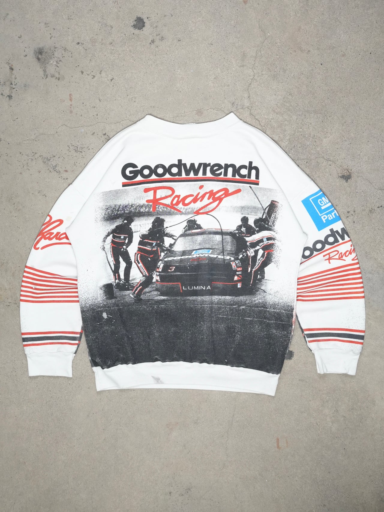 1990S - DALE EARNHARDT NASCAR CREWNECK SWEATSHIRT