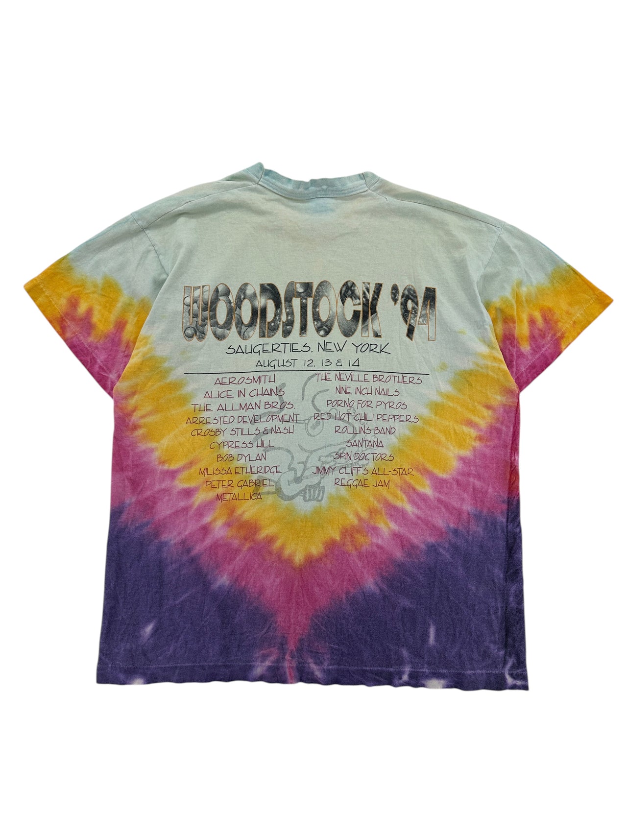 1990s Woodstock Tie-Dye t-shirt