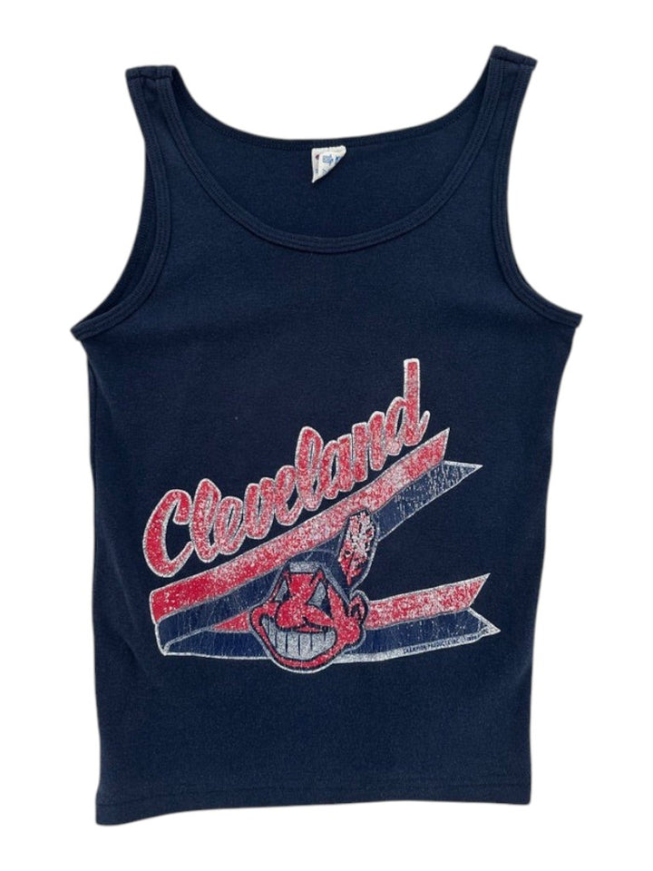 1980s Cleveland Indians Tank Top
