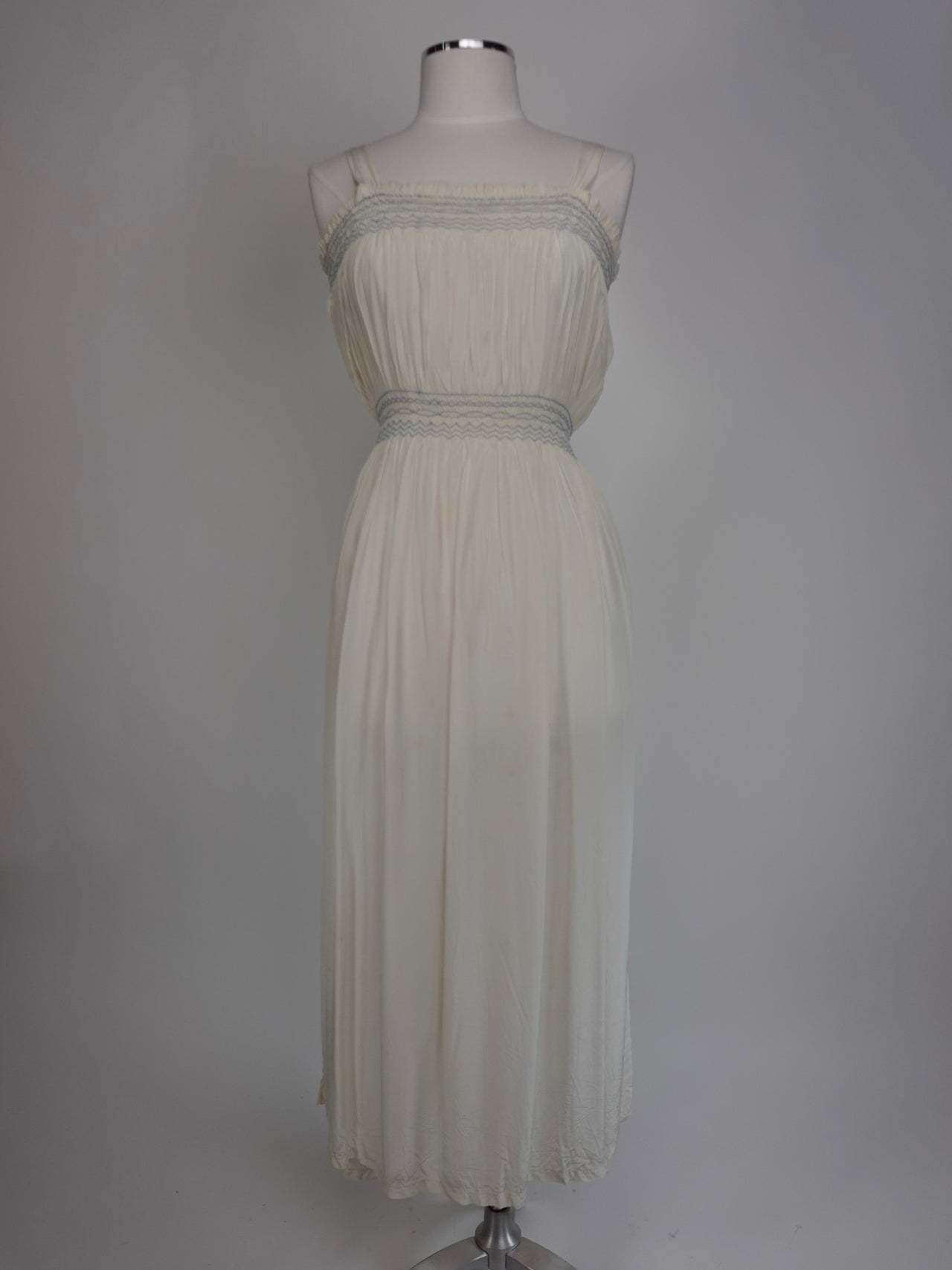 1930S/40S - TWO PIECE NIGHT GOWN SET