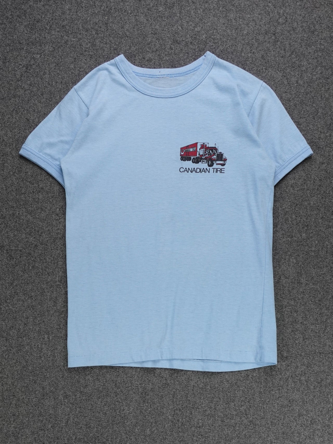 Vintage 1980s - Canadian Tire Ringer T-Shirt