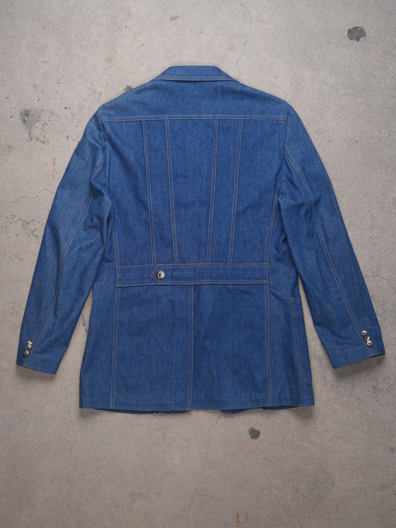 1970S - LEE 'LEE SET" DENIM BLAZER