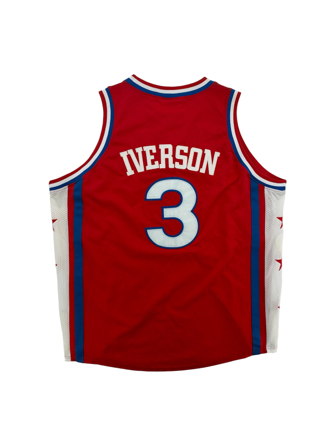 2000s Hardwood Classic 76ers Allen Iverson 96-97 Jersey