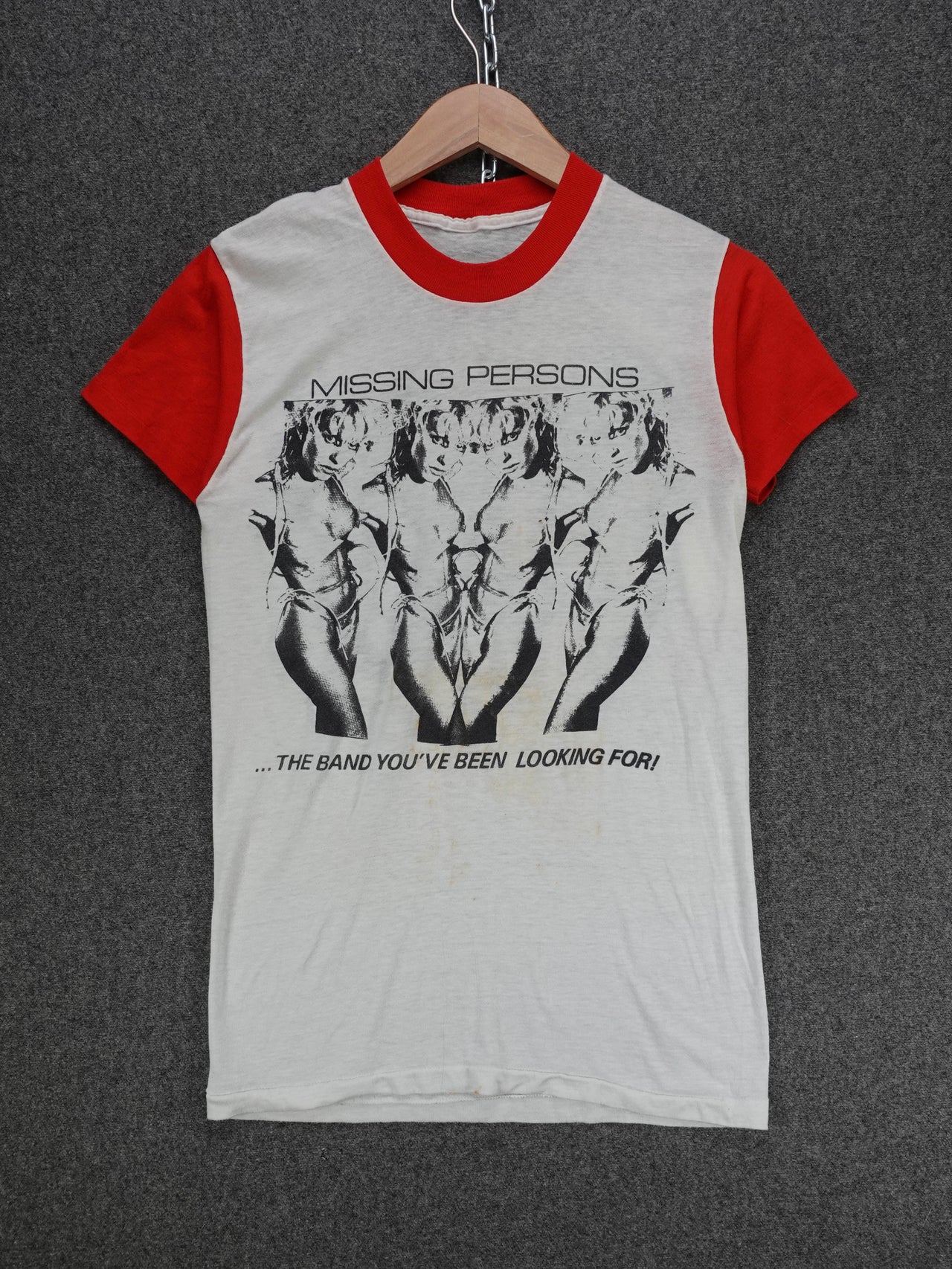 Vintage 1980s - Missing Persons Band T-Shirt