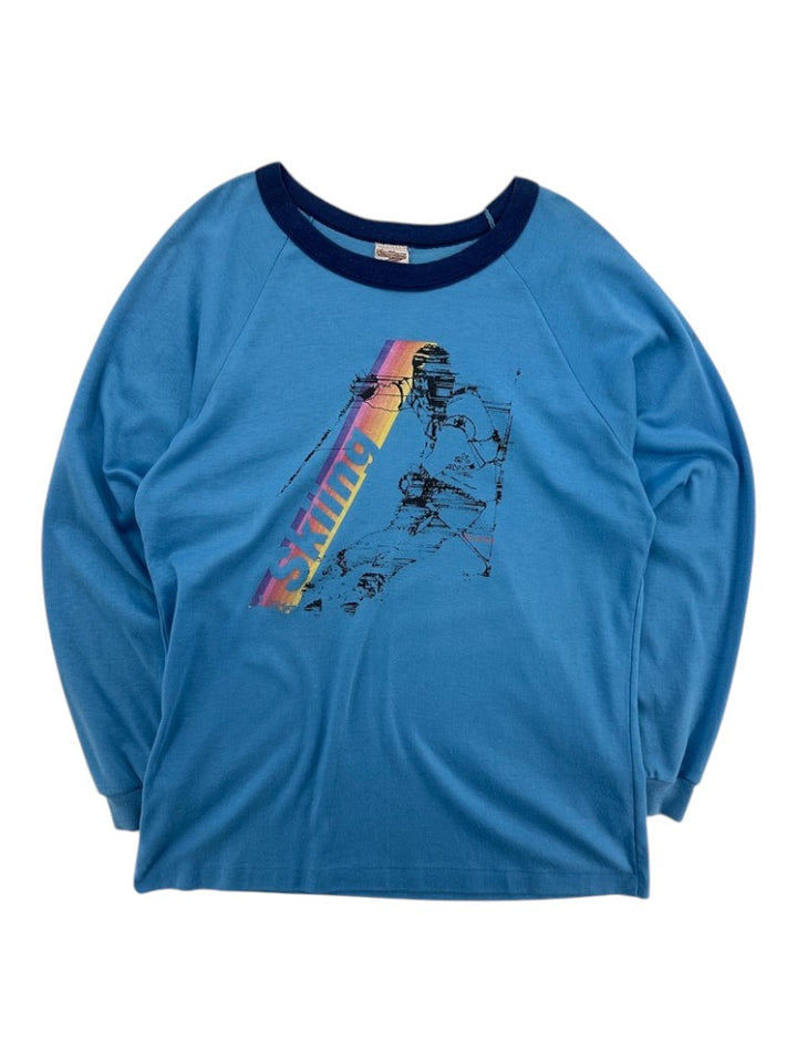 1980s Skiing Long Sleeve T-shirt
