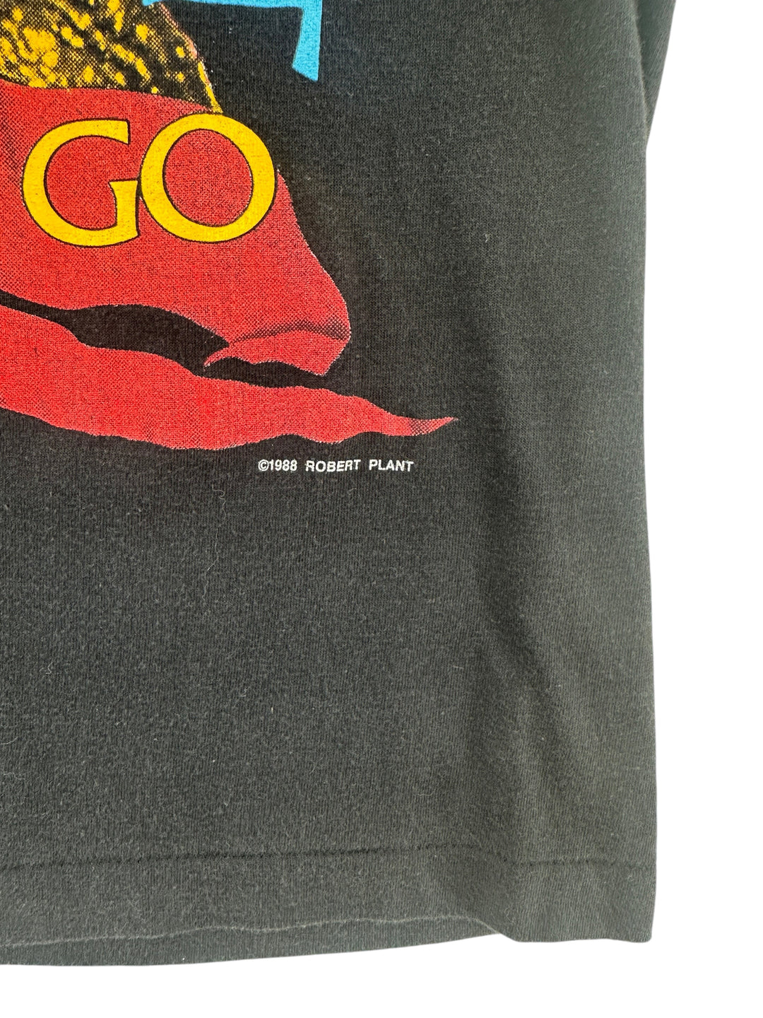 1980s Robert Plant Non Stop Go Tour T-Shirt