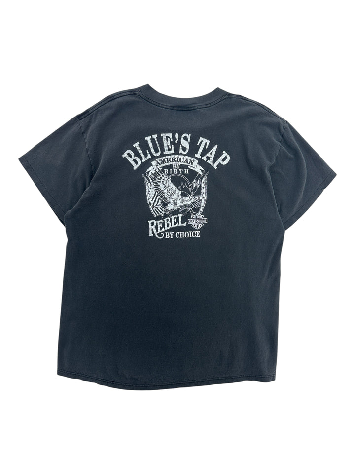 1990s Harley-Davidson Born In The USA 3D Emblem  T-shirt