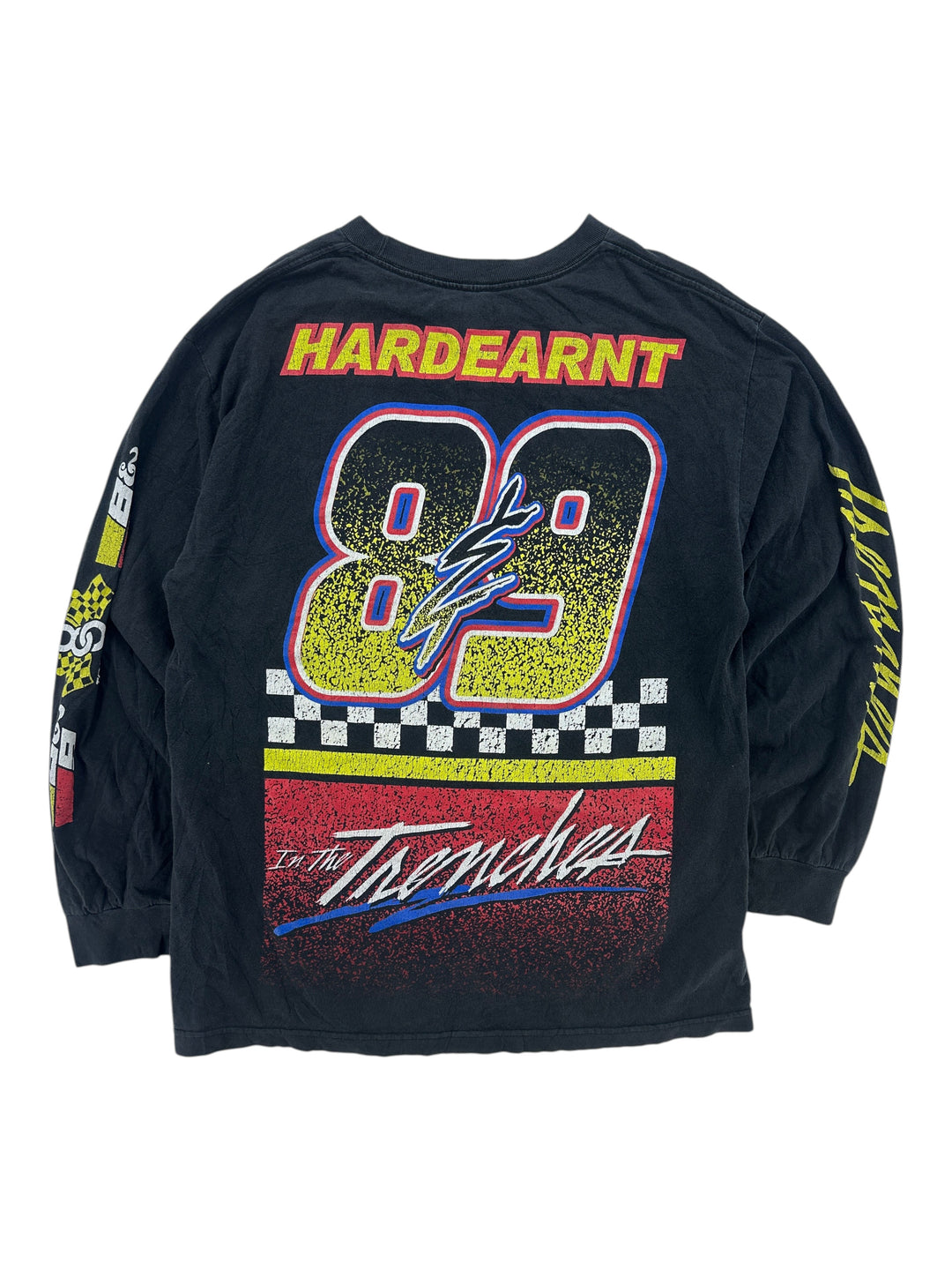 2000s Eight Nine Hardearnt Racing T-shirt