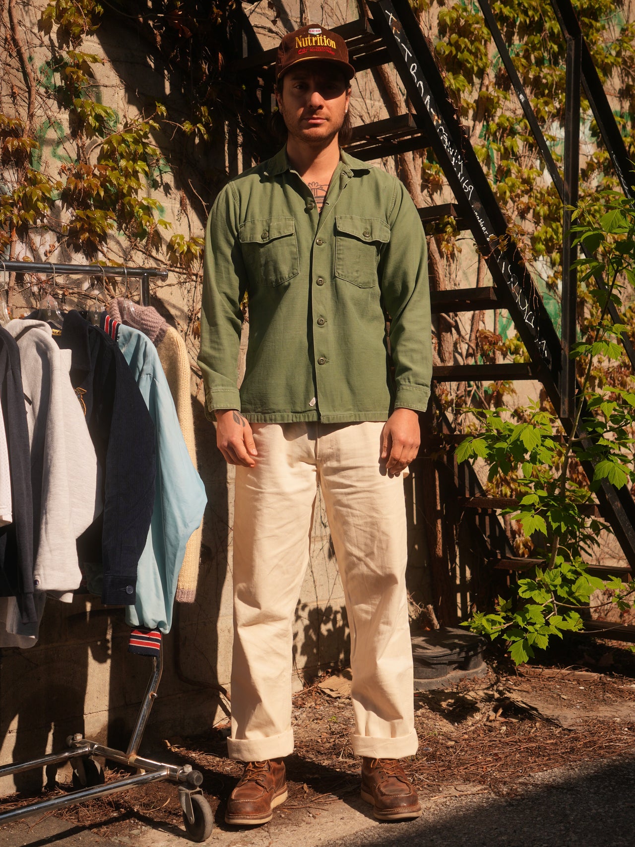 1970s - OG107 Utility Fatigue Shirt
