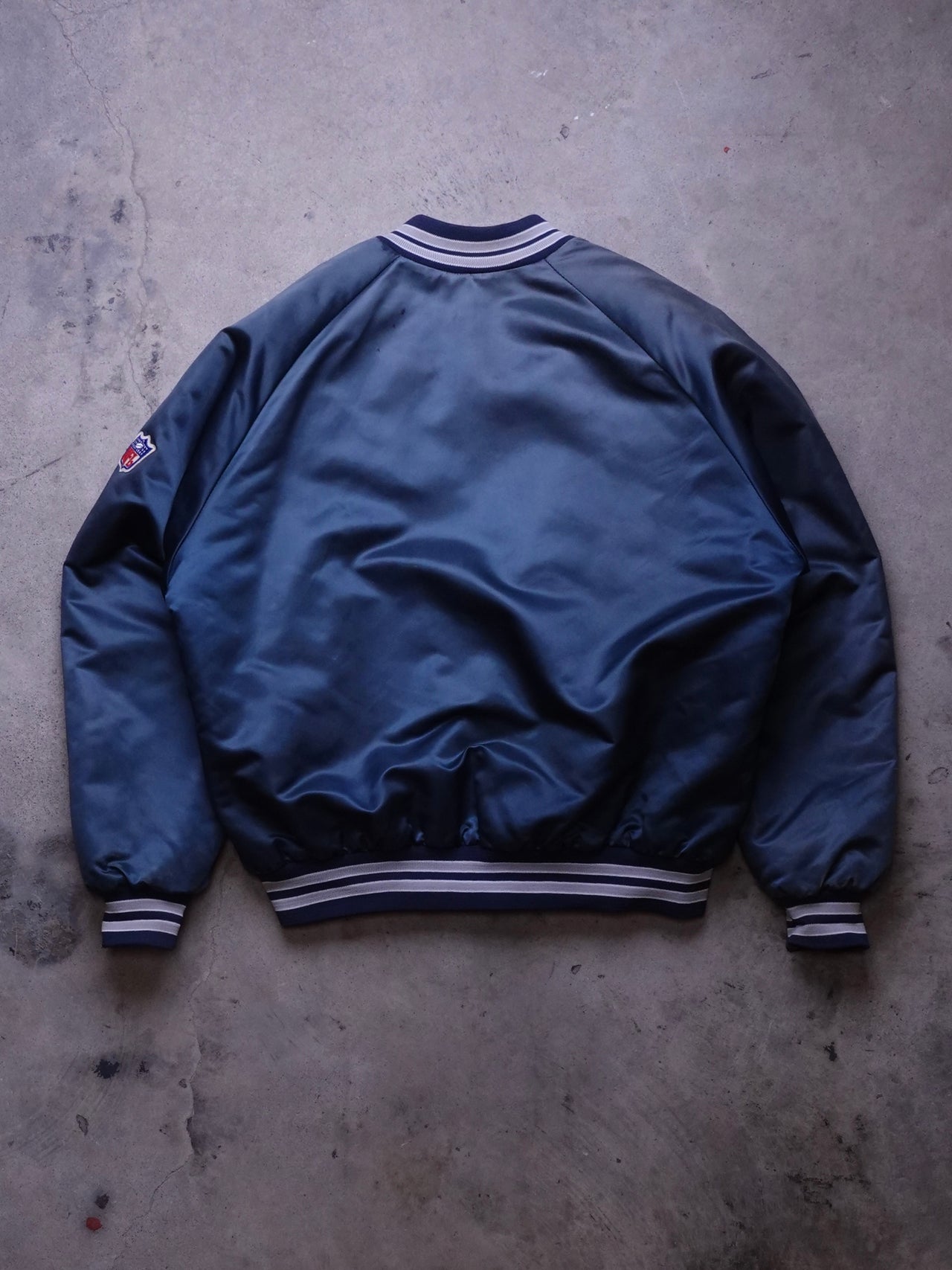 1990s - NFL Cowboys Satin Bomber Jacket