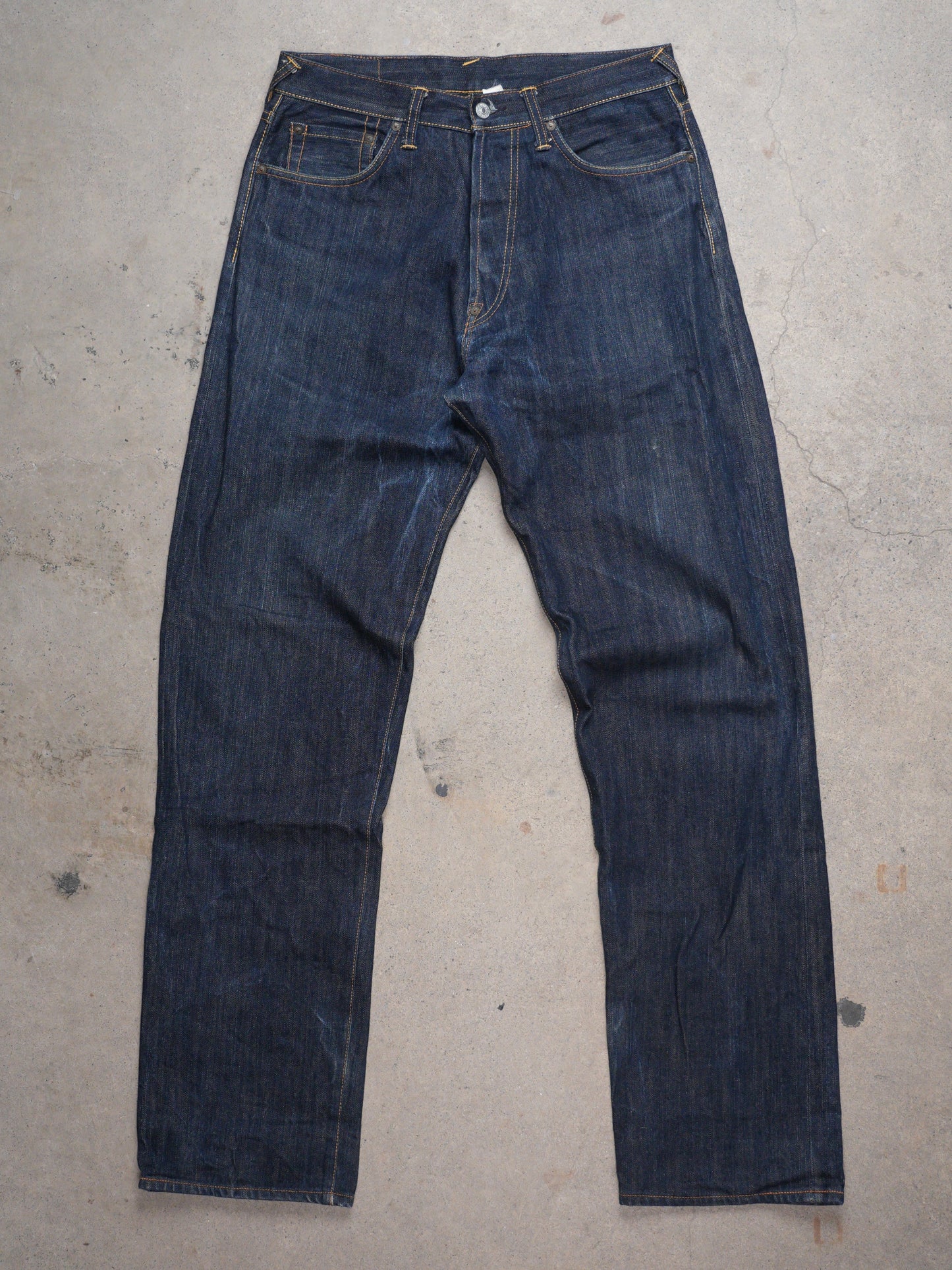 2000S - EVISU LOT 0001 JAPANESE SELVEDGE DENIM JEANS