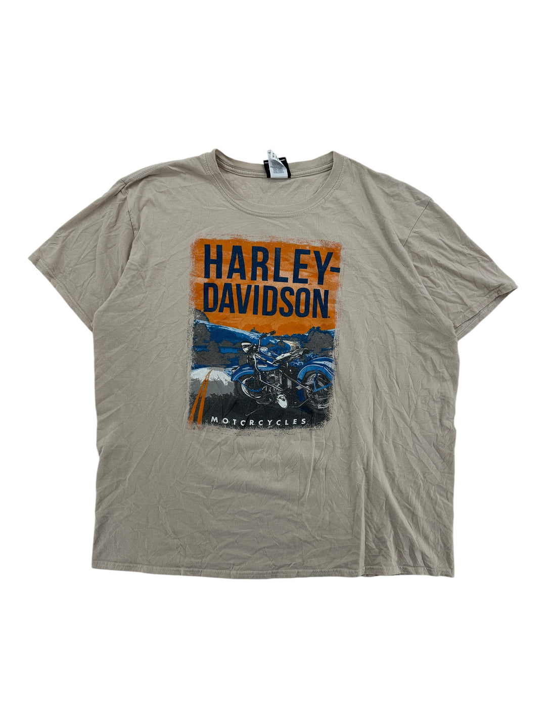 Harley-Davidson Blue Motorcycle T-shirt