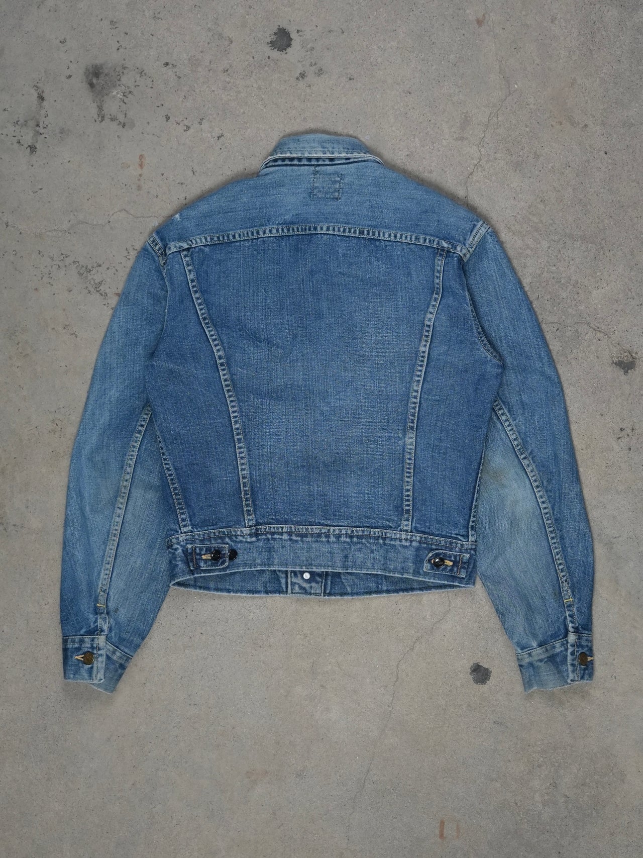 1960S - LEE "101-J" SANFORIZED DENIM TRUCKER JACKET