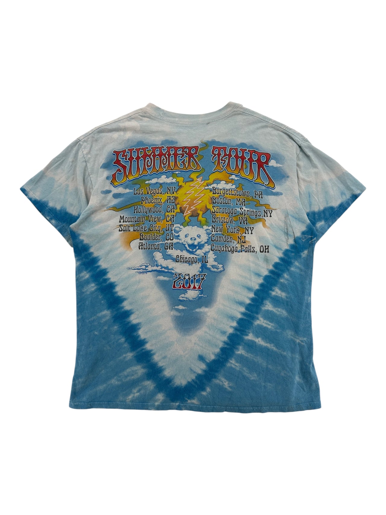 2017 GRATEFUL Dead Summer Tour T-shirt