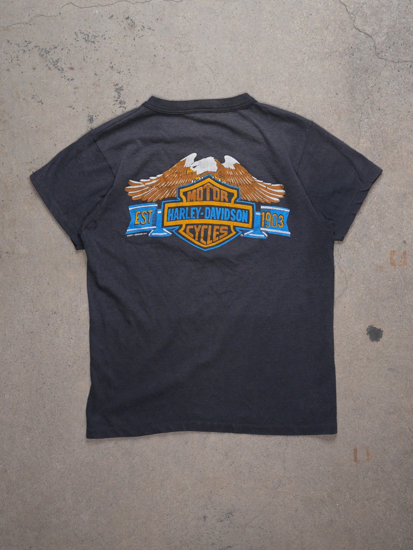 1970S - HARLEY DAVIDSON "RIDE THE WILD SIDE" T-SHIRT