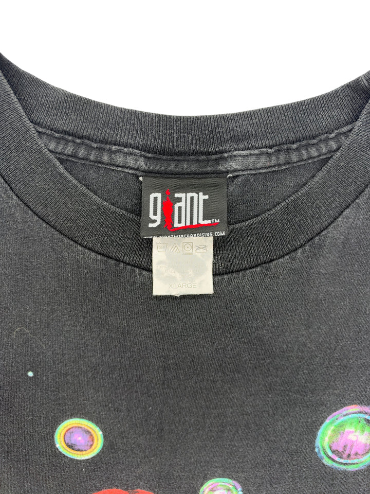 Exile Vintage black 1990s Cher Believe tour t-shirt with Giant brand tag and XL size label