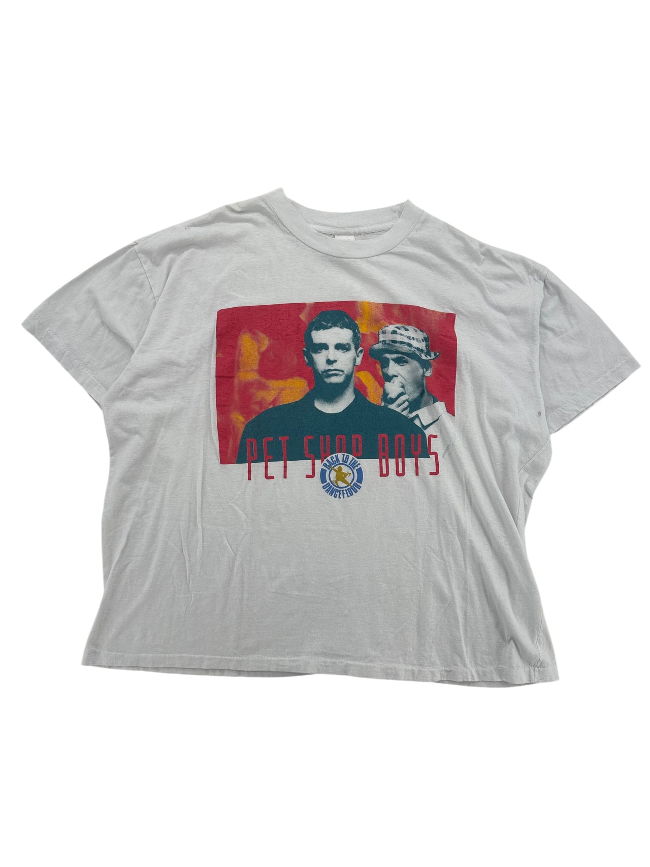 1990s Pet Shop Boys "Back to The Dancefloor" T-shirt