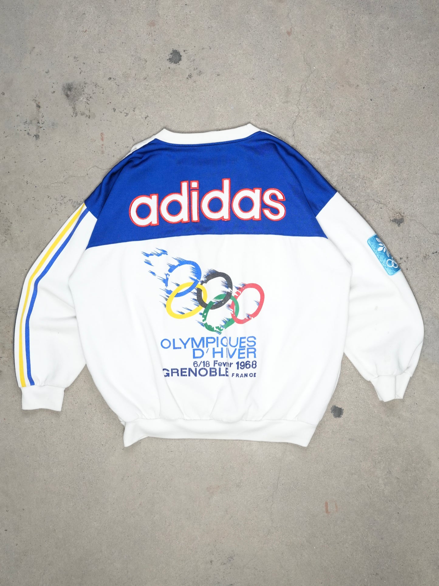 1972 - ADIDAS OLYMPICS WINTER GAMES CREWNECK SWEATSHIRT