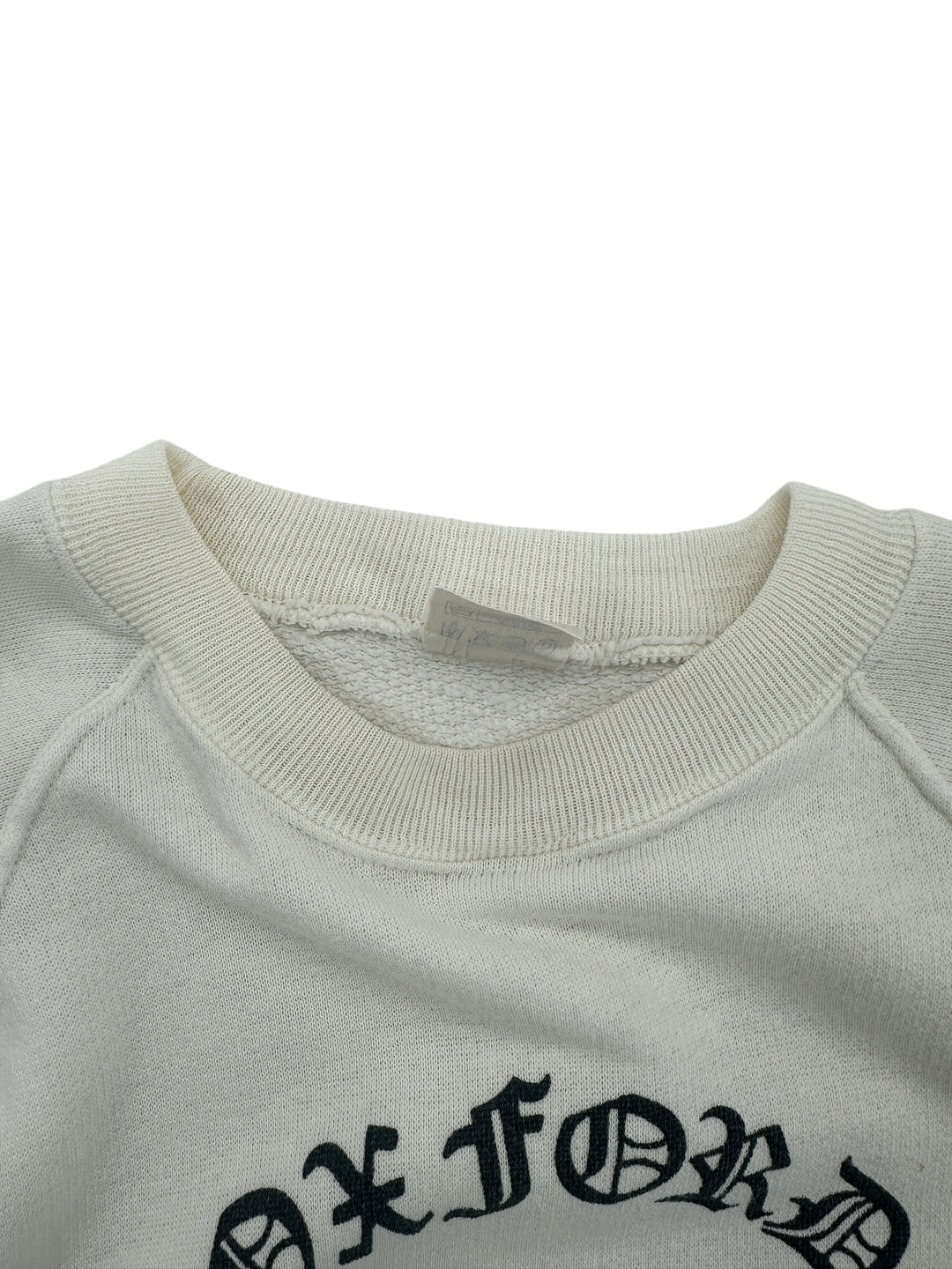 1980s Oxford University Raglan Sleeve Crewneck
