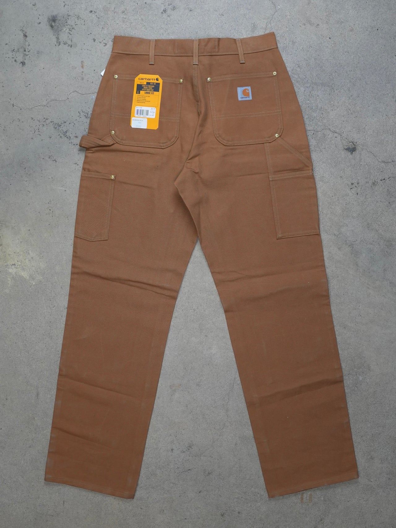 Vintage 2000s - Carhart Double Knee Duck Canvas Carpenter Pants