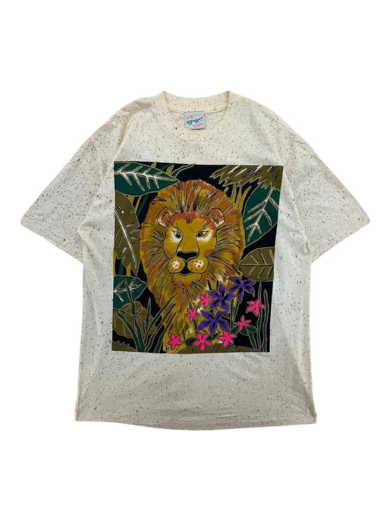 1990s Lion Nature T-shirt