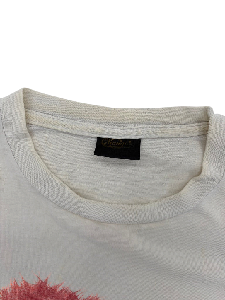 Exile Vintage white 1990s The Muppets Beaker t-shirt with Changes brand neck label
