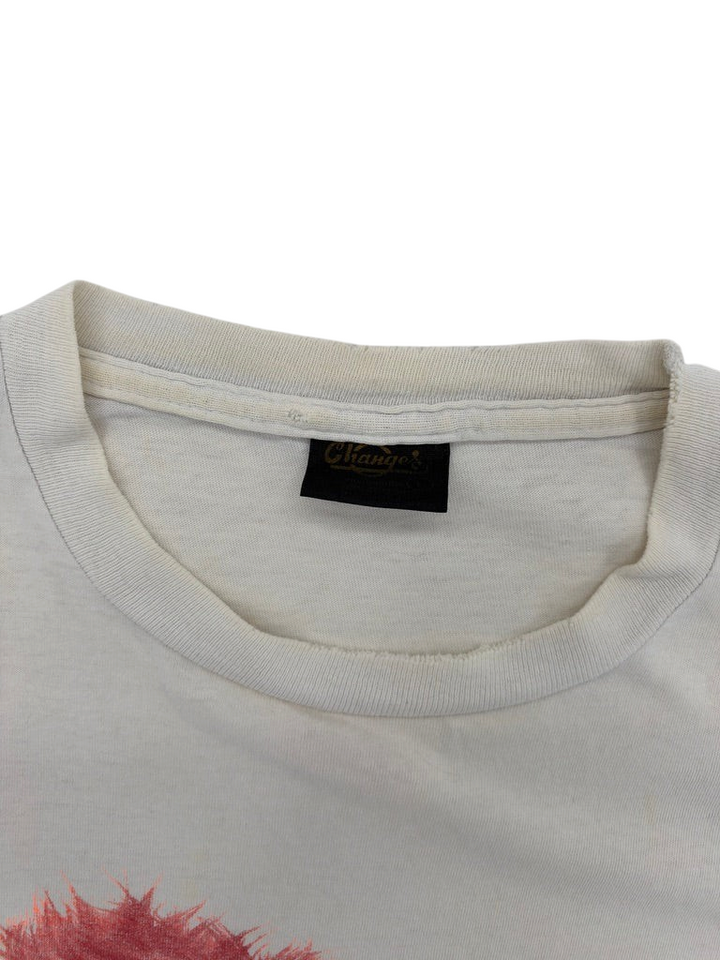 Exile Vintage white 1990s The Muppets Beaker t-shirt with Changes brand neck label