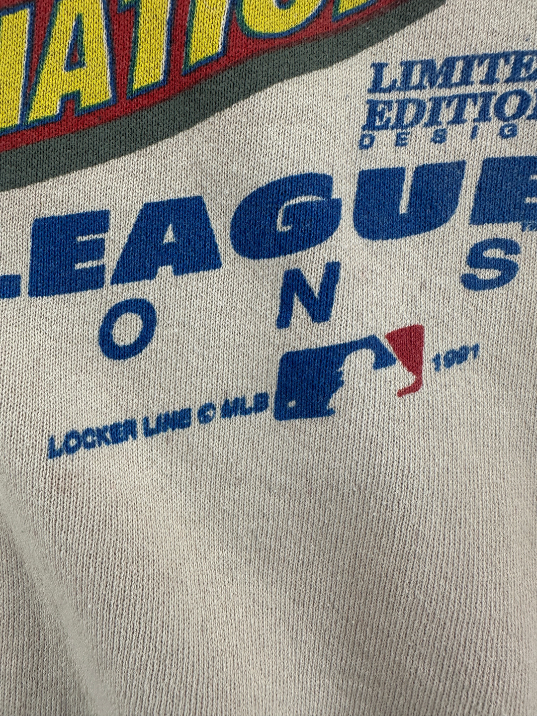 1990s Atlanta Braves Championship Crewneck