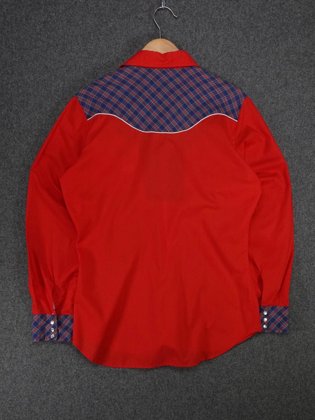 1970s  - Rodeo Western Snap Button Shirt