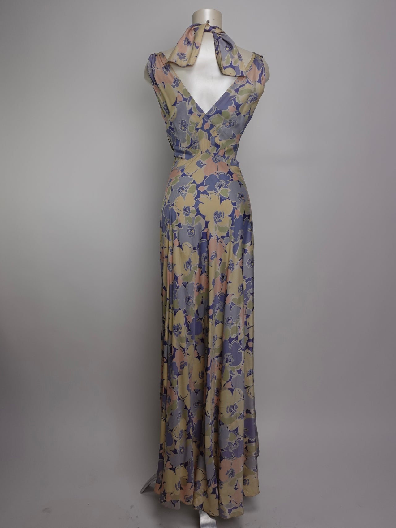 1930S - NIGHT GOWN/SLIP DRESS