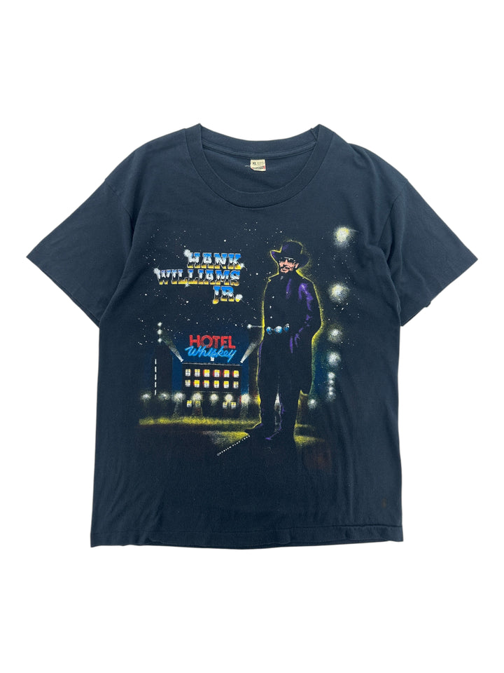 1990s Hank Williams Jr. "Hotel Whiskey" tour t-shirt