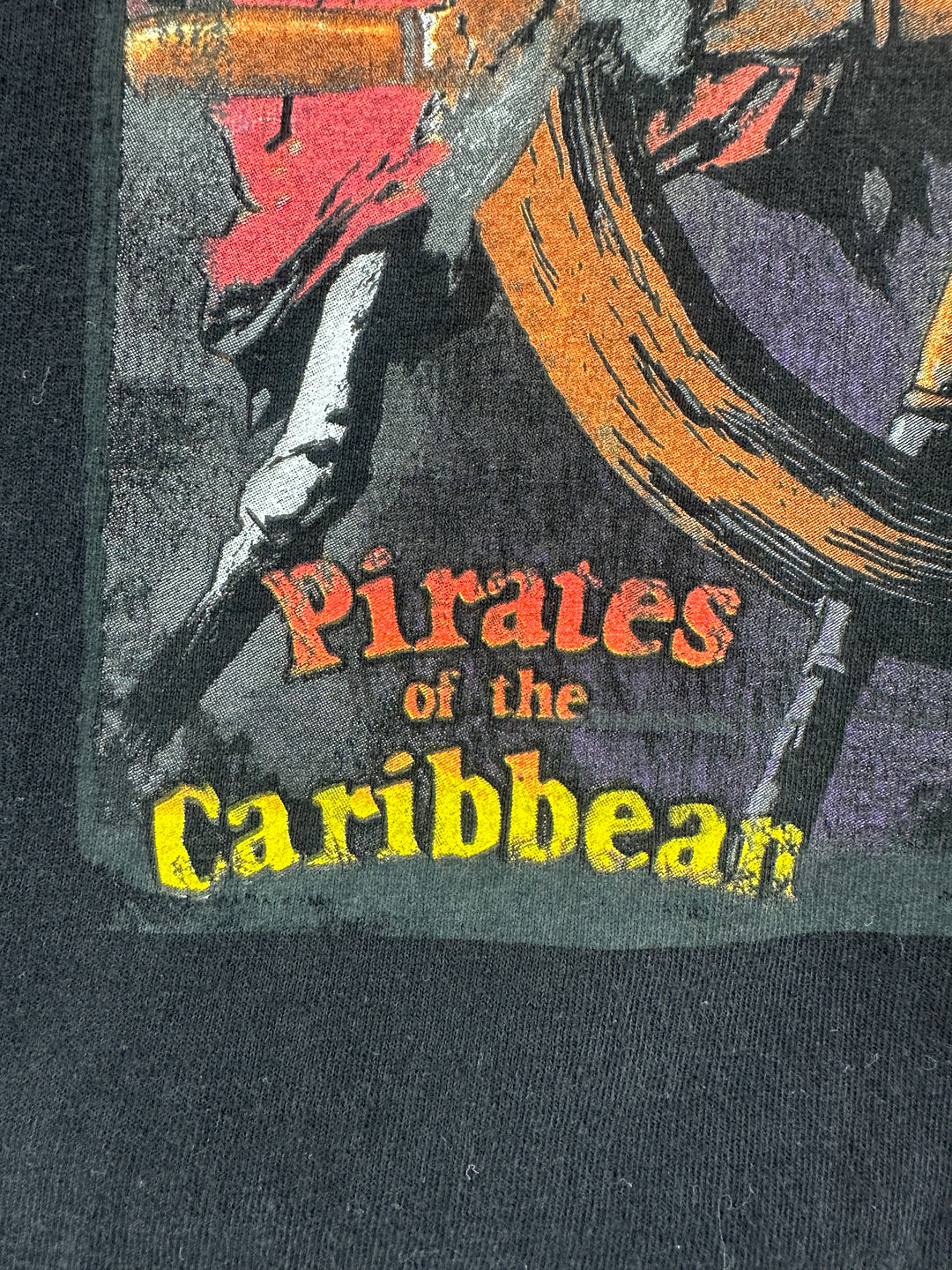 2000s Pirates Of The Caribbean Movie T-shirt