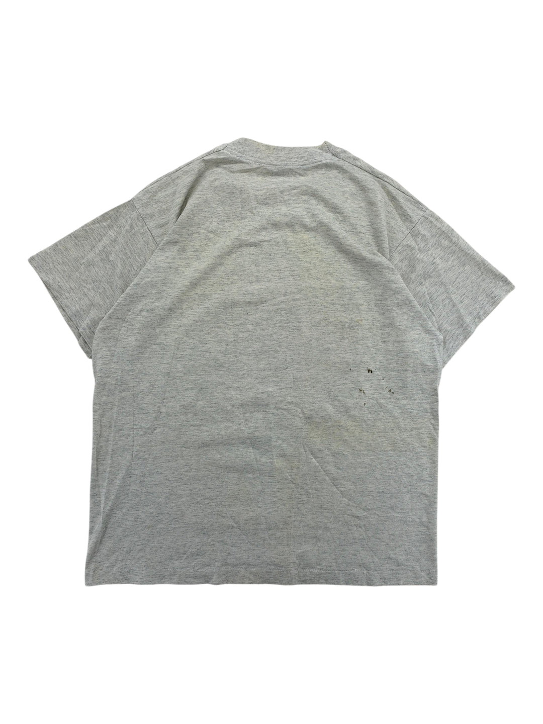 Back view of a vintage grey Exile Vintage 1990s Chicago Bulls Champions T-shirt in size XL with minor wear