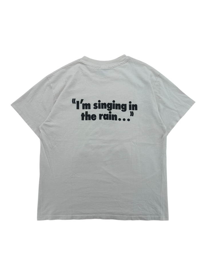 Exile Vintage 1990s white cotton T-shirt featuring the quote I&