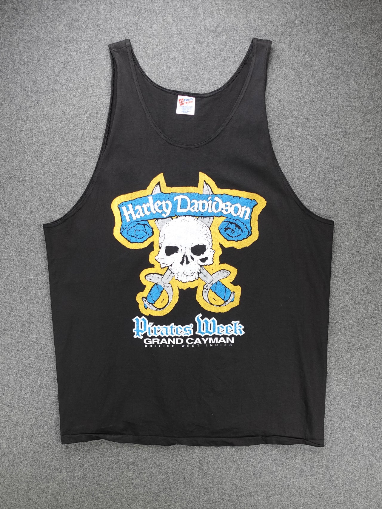 90s/2000s - Harley Davidson Pirates Week Tank Top