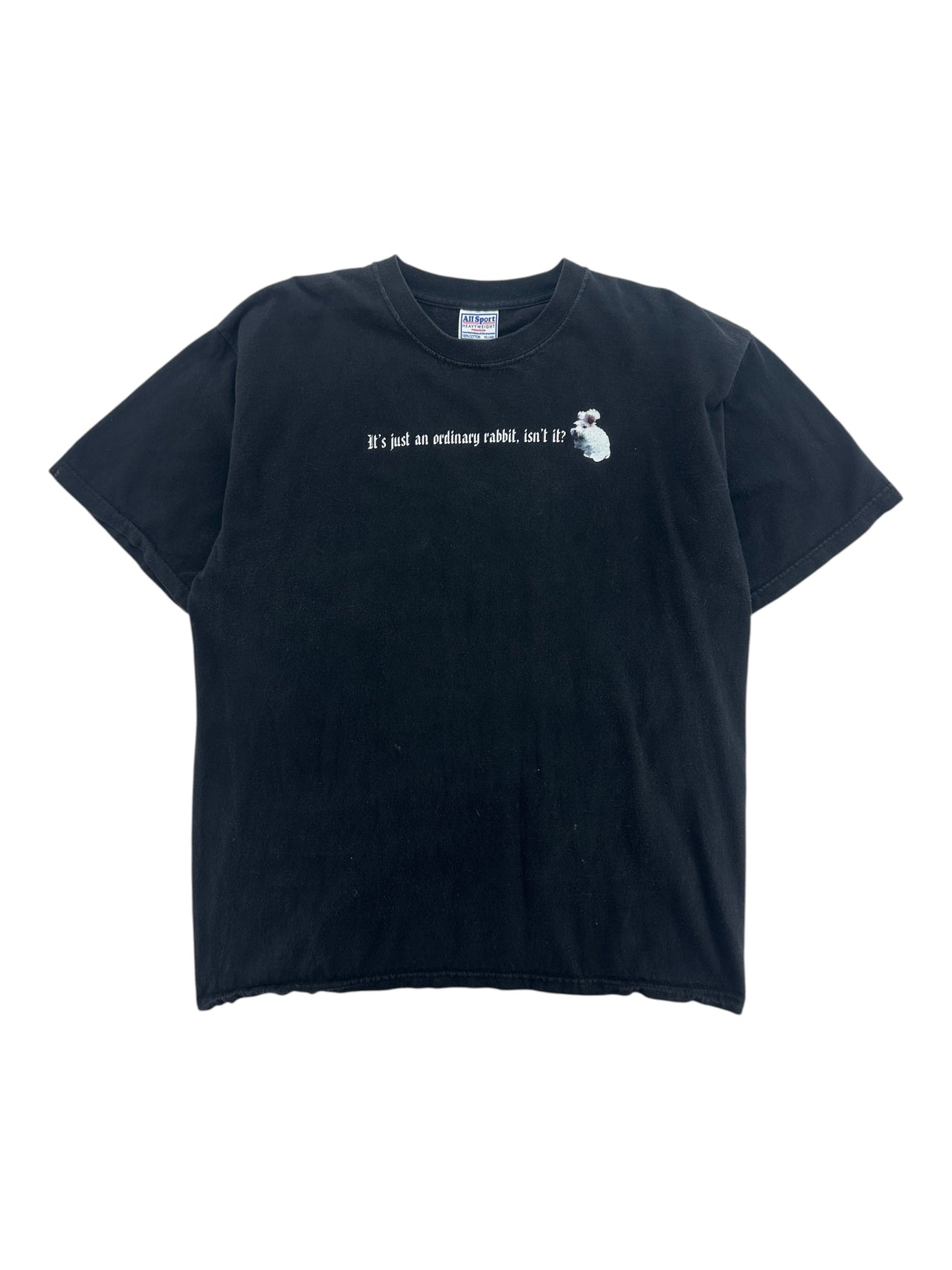 2000s Monty Python "Its Just An Ordinary Rabbit Isn't It?" T-shirt