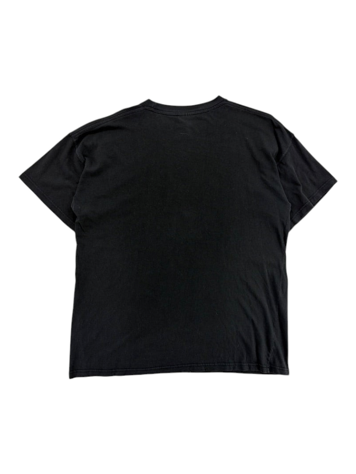 Exile Vintage 1990s Ozzy Osbourne Ozzfest black vintage t-shirt, back view of XL cotton band tee.