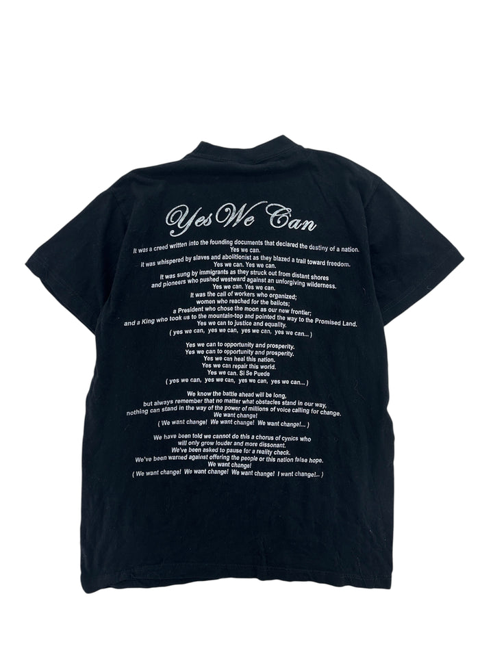 Y2k Obama "Yes We Can" t-shirt