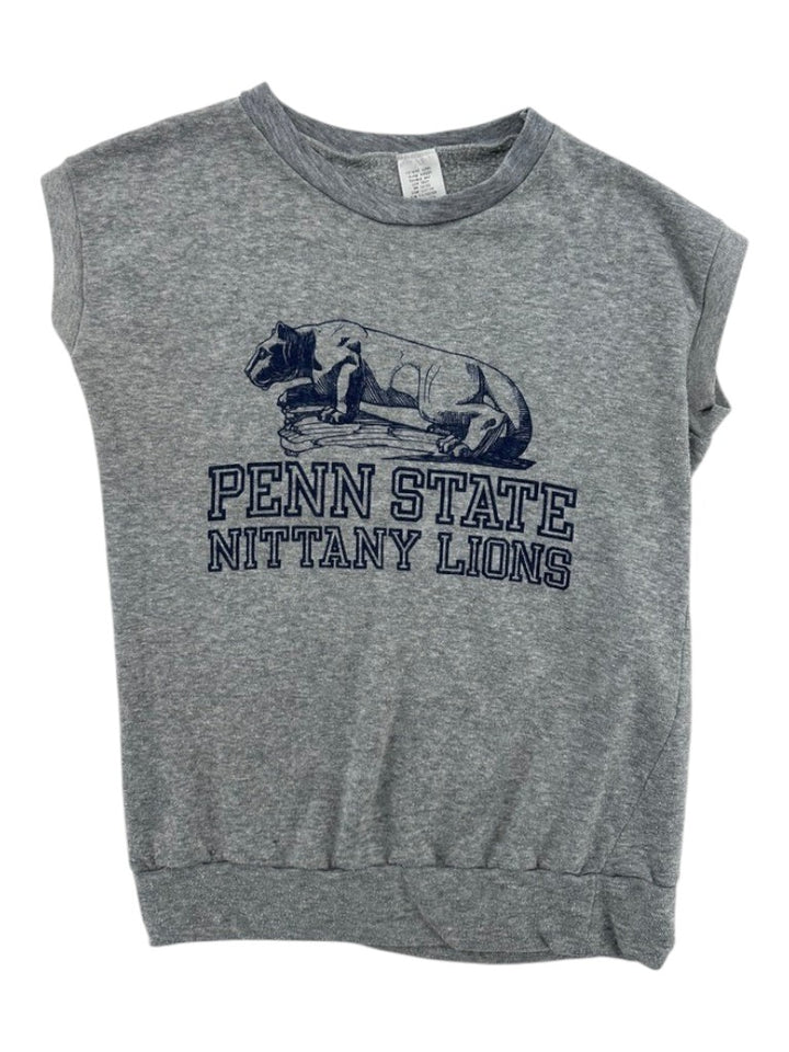 1980s Penn State Nittany Lions No Sleeve Crewneck