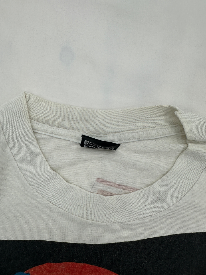 Exile Vintage 1980s Alabama tour t-shirt collar and care label detail