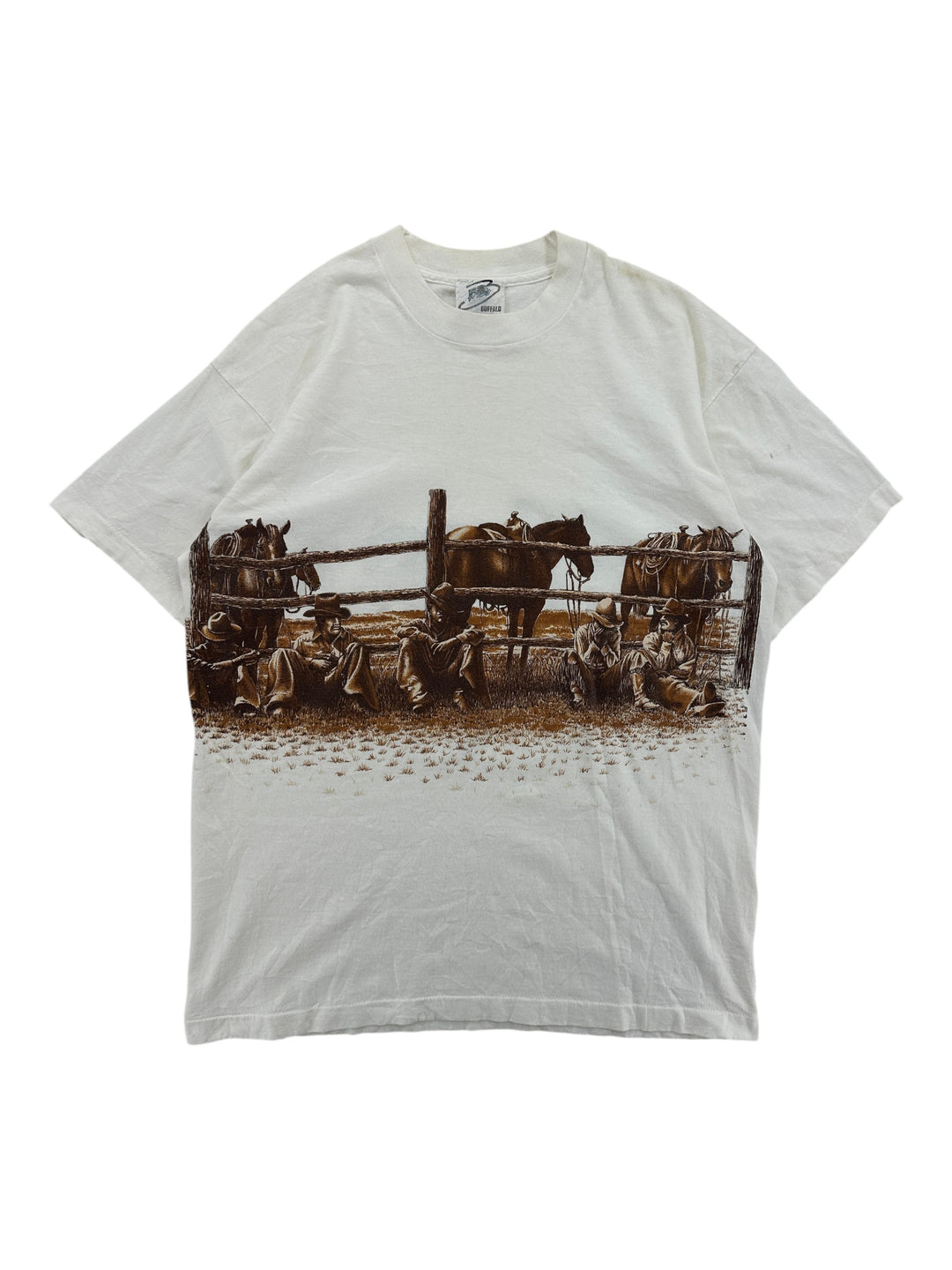 1990s Cowboys With Horse Wraparound T-shirt
