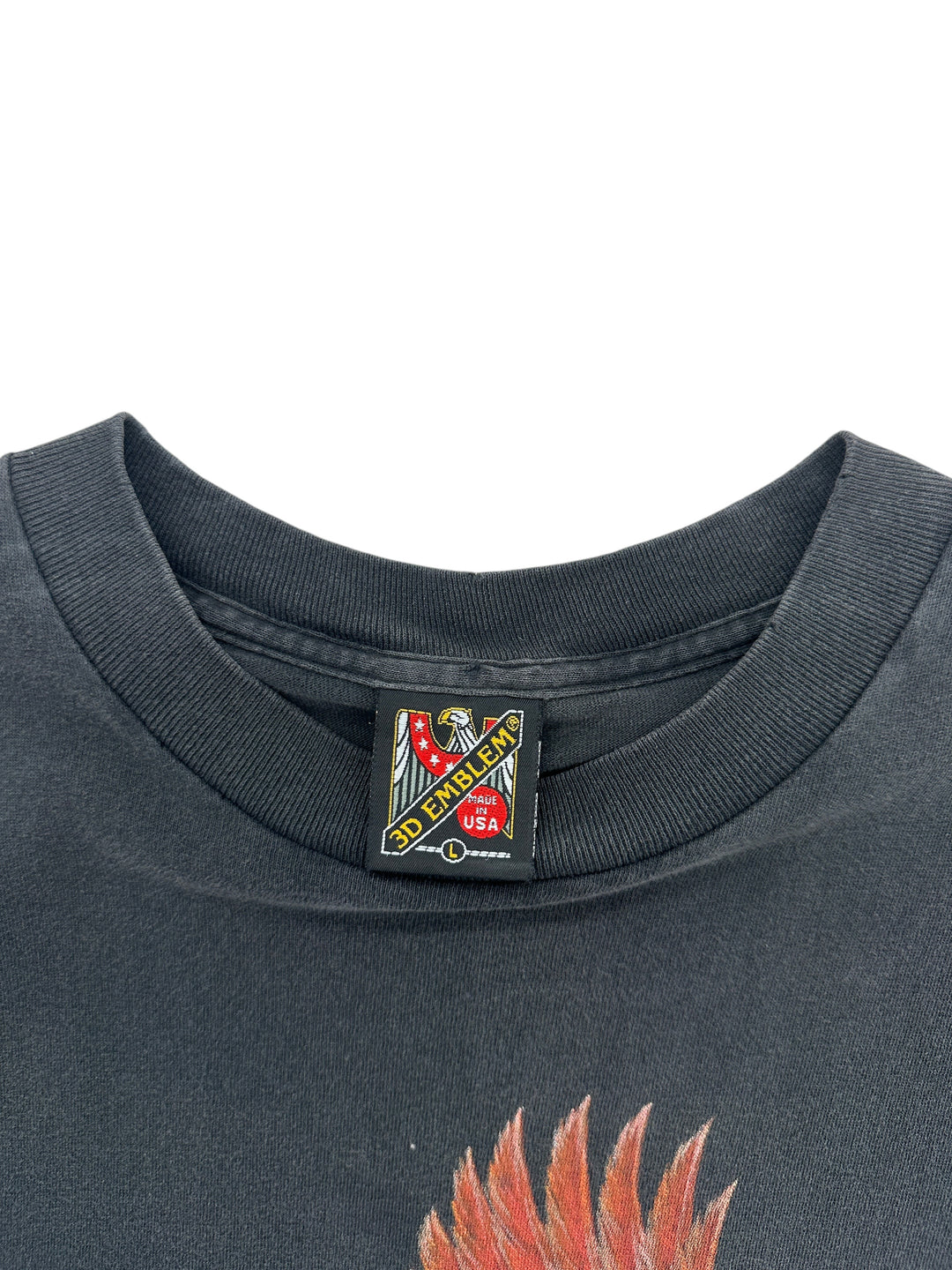 1990s Harley-Davidson Born In The USA 3D Emblem  T-shirt